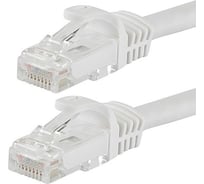 Литой патч-корд Ripo utp4 cat 5e, rj45, 20 m (белый) 003-300146