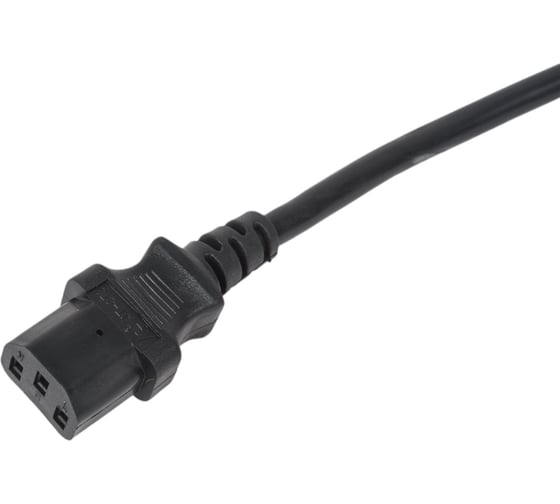Кабель питания EKF TERACOM для PDU IEC 60320 C13 - IEC 60320 C14 сечение 3x1.5мм2 250В, 10A, длина 2.0 метра TRC-PCA-C13-C14-2M