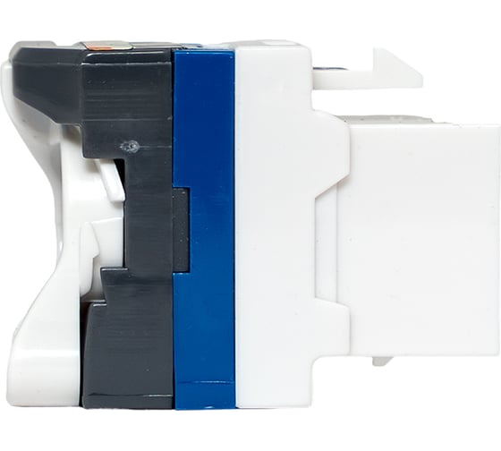 Неэкранированный модуль EKF Keystone TERACOM CS Cat.5E 110 IDC 180 градусов самозажимной (Toolless), серый TRCS-KSTN-RT180-5EUTP-GY