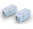 Вставка формата Keystone Jack Hyperline KJ1-USB-B2-WH с проходным адаптером USB 2.0 (Type B), ROHS, белая 247148 1