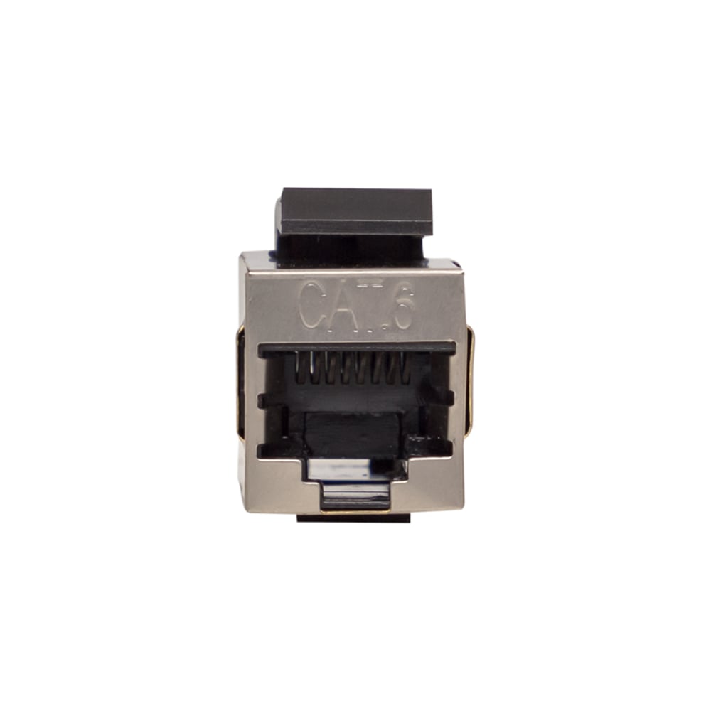 Проходной экранированный адаптер EKF TERACOM PRO Cat.6, RJ45-RJ45, тип ...