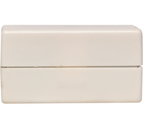 Проходной неэкранированный адаптер EKF TERACOM Cat.5E, RJ45-RJ45, белый TRC-INLC-2RJ45-5EUTP-WH