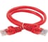 Коммутационный шнур ITK кат. 6 utp pvc 1м красный PC04-C6U-1M 1