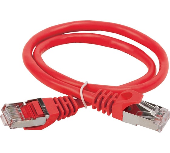 Коммутационный шнур ITK (патч-корд), кат.5е ftp, 1,5м, красный PC04-C5EF-1M5 1