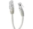 Кабель патч-корд U/UTP 5e кат. 0.25м FL-U5-0.25M 26AWG(7x0.16 мм), омедненный алюминий (CCA), PVC, серый Filum 00-00872938 3