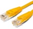 Патч-корд кабель Filum u/utp 5e кат, 10м 26awg(7x0,16 мм), омедненный алюминий (cca), pvc, жёлтый FL-U5-10M-Y 1