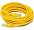 Патч-корд кабель Filum u/utp 5e кат, 10м 26awg(7x0,16 мм), омедненный алюминий (cca), pvc, жёлтый FL-U5-10M-Y 2