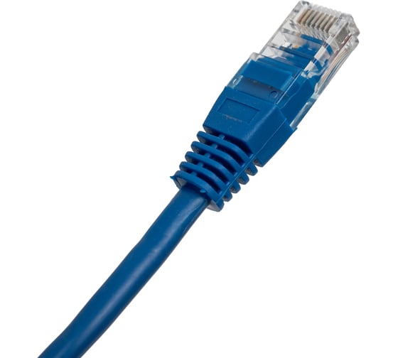 Патч-корд кабель Filum u/utp 5e кат, 0,5м 26awg(7x0,16 мм), чистая медь, pvc, синий FL-U5-C-0,5M-BL FL-U5-C-0.5M-BL