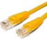 Патч-корд кабель Filum u/utp 5e кат, 3м 26awg(7x0,16 мм), чистая медь, pvc, жёлтый FL-U5-C-3M-Y 1