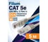 Кабель патч-корд U/UTP 5e кат. 5м FL-U5-5M 26AWG(7x0.16 мм), омедненный алюминий (CCA), PVC, серый Filum 00-00872968 3