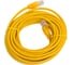 Кабель патч-корд U/UTP 5e кат. 7.5м FL-U5-C-7.5M-Y 26AWG(7x0.16 мм), чистая медь, PVC, жёлтый Filum 00-00873006 1