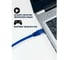 Кабель патч-корд U/UTP 5e кат. 7.5м FL-U5-7.5M-BL 26AWG(7x0.16 мм), омедненный алюминий (CCA), PVC, синий Filum 00-00872976 4