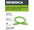 Шнур коммутационный кат.5е utp 0,5м зеленый GENERICA PC02-C5EU-05M-G 2