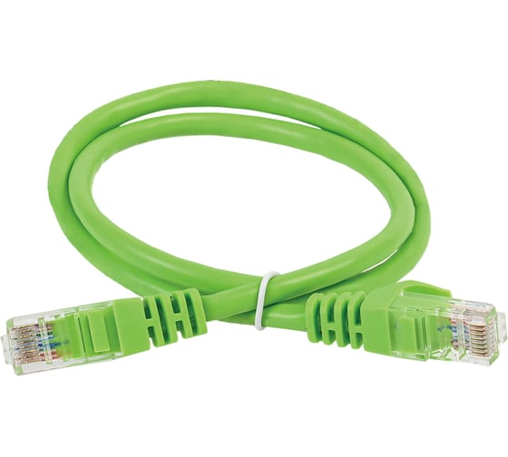 Шнур коммутационный кат.5е utp 3м зеленый GENERICA PC02-C5EU-3M-G 1