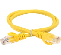Шнур коммутационный кат.5е utp 2м желтый GENERICA PC05-C5EU-2M-G