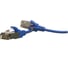 Патч-корд Hyperline u/utp, cat.6a (100 fluke component tested) 10g, lszh, 0.5 м, синий 490069 1