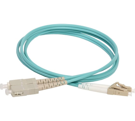 Оптический патч-корд ITK mm, 50/125 (om3), lc/upc-sc/upc,(duplex),2м FPC5003-LCU-SCU-C2L-2M 1
