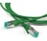 Патч-корд Hyperline s/ftp, экранированный, категория 6a (100 fluke component tested), 30awg, lszh, 1 м, зеленый 445810 1