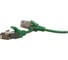Патч-корд Hyperline s/ftp, экранированный, категория 6 (100 fluke component tested), 28awg, lszh, 1 м, зеленый 445760 1