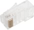 Коннектор Filum rj-45, 5e кат, 8p8c, 6 мкм, универсальный, для одножильного и многожильного кабеля, упаковка 100 шт FL-NA-PLUG5E-1 4