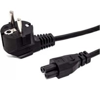 Кабель питания Filum cee 7/7- с5, 3x0,75мм², 220в, 10a, чёрный, 1 м FL-PC10-EU-C5-1M