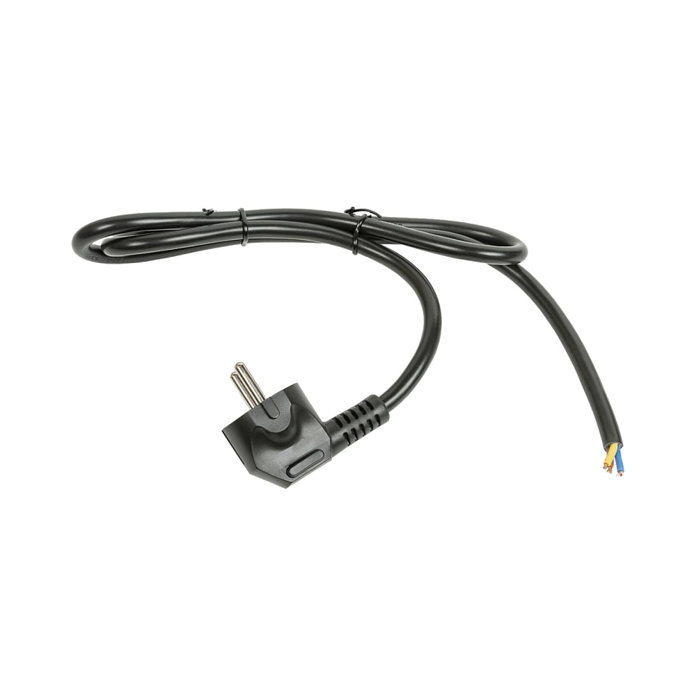 Кабель питания Filum пвс-вп 3x1,5 cee 7/7(schuko) угловая - свободный ...