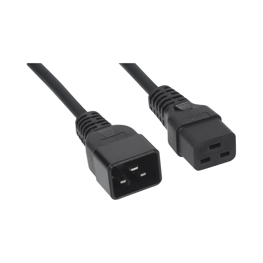 Кабель питания Filum пвс-ап 3x1,5 с19 - c20, 220/250в, 16а, чёрный, 1 ...