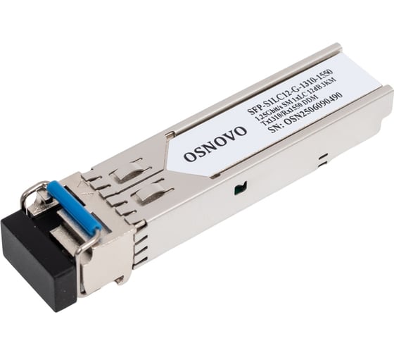 Оптический SFP модуль OSNOVO SFP-S1LC12-G-1310-1550 sct1200 1
