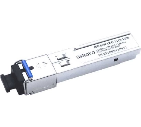 Оптический SFP модуль OSNOVO SFP-S1SC12-G-1310-1550 sct1198 1