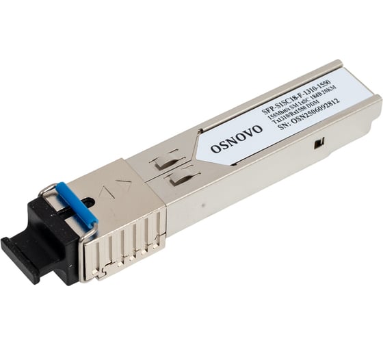 Оптический SFP модуль OSNOVO SFP-S1SC18-F-1310-1550 sct1228 1