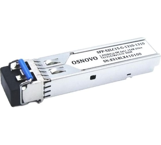 Оптический SFP модуль OSNOVO SFP-S2LC15-G-1310-1310 sct1227 1