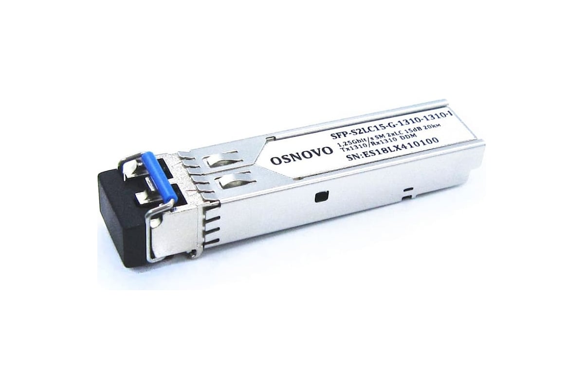 Оптический SFP модуль OSNOVO SFP-S2LC15-G-1310-1310-I sct1401 ...