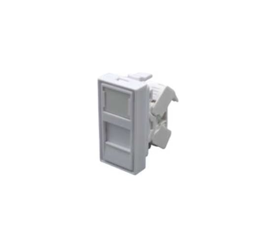 Модуль розетки SUPRLAN 45x22,5 8P8C (RJ-45) cat.5e 10-0360 1