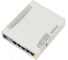 Маршрутизатор Wi-fi Mikrotik 128mb ram, 5xgbit lan, 2.4ghz 802b/g/n, plastic case, psu RB951G-2HnD 1