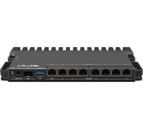 Маршрутизатор Mikrotik cpu arm64, 4 ядра 350-1400mhz, 1gb ram, 7 1gbit rj45, 1 2.5gbit rj45, poe out 1-7port RB5009UPr+S+IN
