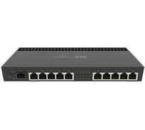 Маршрутизатор  Mikrotik 1.4ггц, 4 ядра, 1gb ram, 512mb nand, 10x10/100/1000 lan, 1 sfp+ RB4011iGS+RM