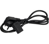 Кабель питания ExeGate OfficePC PC-1,2 450W Евровилка Schuko -C13 угловой, черный, 1.2м 273393