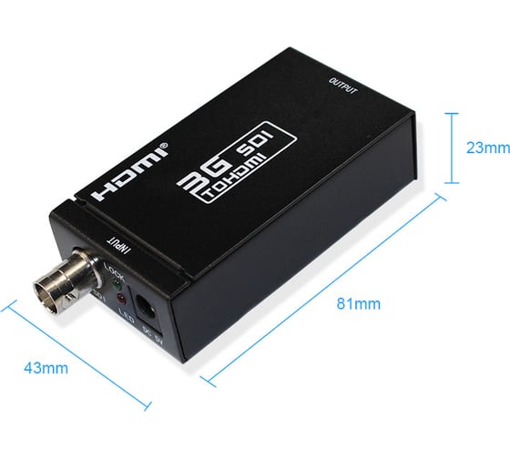 Конвертер PALMEXX AY30 BNC SDI to HDMI PX/AY30