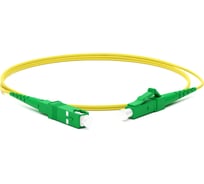 Волоконно-оптический патч-корд (шнур) Hyperline FC-S2-9-LC/UR-SC/AR-H-0.5M-LSZH-YL SM 9/125 (OS2), LC/UPC-SC/APC, 2.0 мм, simplex, LSZH, 0.5 м 249705