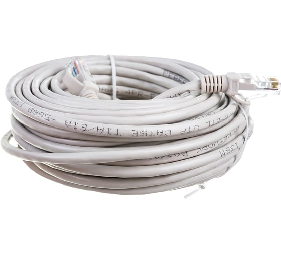 Патчкорд PERFEO UTP кат. 5е, RJ-45 вилка - RJ-45 вилка, длина 15 м. P6008 30 003 931