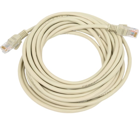 Патчкорд PERFEO UTP кат. 5е, RJ-45 вилка - RJ-45 вилка, длина 5 м. P6005 30 003 929