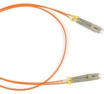 Волоконно-оптический патч-корд (шнур) Hyperline FC-D2-50-LC/PR-LC/PR-H-1.5M-LSZH-OR MM 50/125, LC-LC, 2.0 мм, duplex, LSZH, 1.5 м 243118