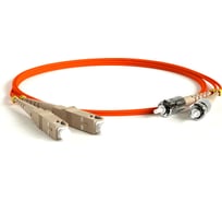 Волоконно-оптический патч-корд (шнур) Hyperline FC-D2-50-SC/PR-ST/PR-H-15M-LSZH-OR MM 50/125, ST-SC, 2.0 мм, duplex, LSZH, 15 м 247626