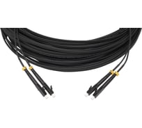 Волоконно-оптический патч-корд (шнур) Hyperline FC-D2-503-LC/PR-LC/PR-H-3M-LSZH-BK MM 50/125(OM3), LC-LC, duplex, 10G/40G, LSZH, 3 м, черный 403127