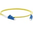 Волоконно-оптический патч-корд (шнур) Hyperline FC-S2-9-LC/UR-LC/UR-H-0.5M-LSZH-YL SM 9/125 (OS2), LC/UPC-LC/UPC, 2.0 мм, simplex, LSZH, 0.5 м 361997 1