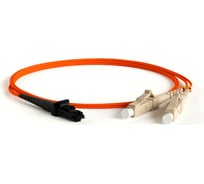 Волоконно-оптический патч-корд (шнур) Hyperline FC-D2-50-LC/PR-MTRJF/PR-H-2M-LSZH-OR MM 50/125, MTRJ(мама)-LC, 2.0 мм, duplex, LSZH, 2 м 248576