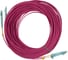Волоконно-оптический патч-корд (шнур) Hyperline mm 50/125(om4), lc-lc, duplex, 10g/40g, lszh, 25 м 249547 1