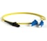 Волоконно-оптический патч-корд (шнур) Hyperline FC-D2-9-LC/UR-MTRJM/UR-H-5M-LSZH-YL SM 9/125 (OS2), MTRJ(папа)-LC, 2.0 мм, duplex, LSZH, 5 м 28215 1