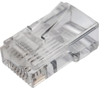 Коннектор RJ-45 TWT 8P8C UTP категория 5e, универсальный, 100 шт. в упаковке PL45-8P8C