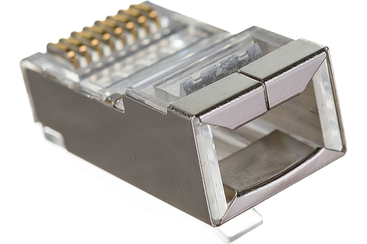 Коннектор RJ-45 TWT 8P8C FTP категория 6, экранированный, универсальный ...
